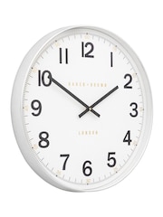 Gallery Home Chrome Whitmore Wall Clock 50cm - Image 3 of 5