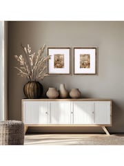 Art Marketing Brown Gold Magnificance Wall Art - Image 1 of 4