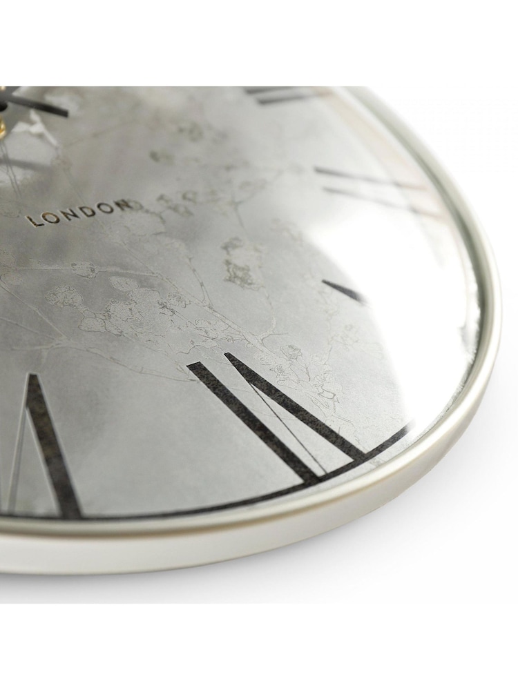 Thomas Kent Clocks Silver 14 Verona Wall Clock - Image 2 of 4