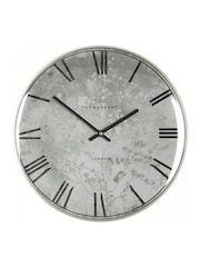 Thomas Kent Clocks Silver 14 Verona Wall Clock - Image 4 of 4