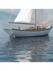 Art Marketing Blue Azure Reflections Wall Art - Image 2 of 4