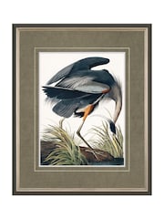 Art Marketing Multicoloured Small Vintage Heron Wall Art - Image 4 of 4