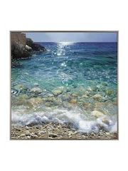 Art Marketing Blue Crystal Waters Wall Art - Image 5 of 5