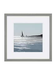 Art Marketing Blue Sparkling Sea Wall Art - Image 1 of 2