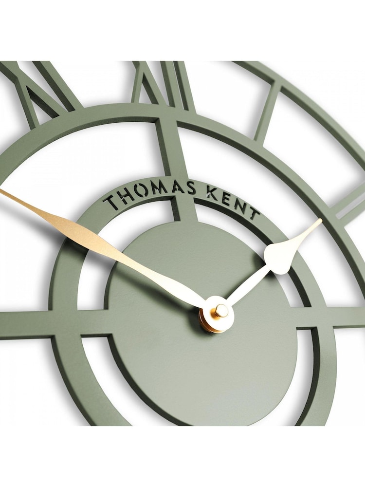 Thomas Kent Clocks Olive 16 Luna Wall Clock - Image 2 of 3