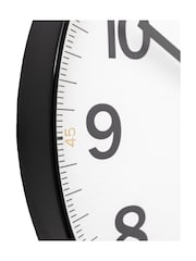 Gallery Home Black Whitmore Wall Clock 50cm - Image 2 of 5