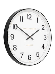 Gallery Home Black Whitmore Wall Clock 50cm - Image 4 of 5