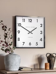 Gallery Home Black Pinehurst Wall Clock 50cm - Image 1 of 6