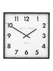 Gallery Home Black Pinehurst Wall Clock 50cm - Image 4 of 6