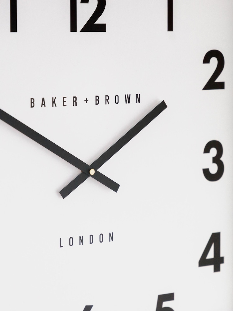 Gallery Home Black Pinehurst Wall Clock 50cm - Image 6 of 6