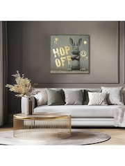 Art Marketing Multicoloured Hop Off Wall Art - Image 1 of 6