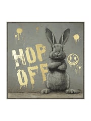 Art Marketing Multicoloured Hop Off Wall Art - Image 6 of 6
