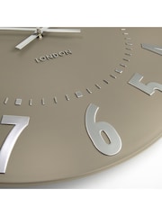 Thomas Kent Clocks Mocha 20' Cedar Wall Clock - Image 4 of 5