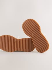 Neutral Elastic Lace Slip on Trainers - Image 4 of 5