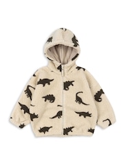 Konges Sløjd Cream Jody Teddy Hoodie - Image 1 of 4