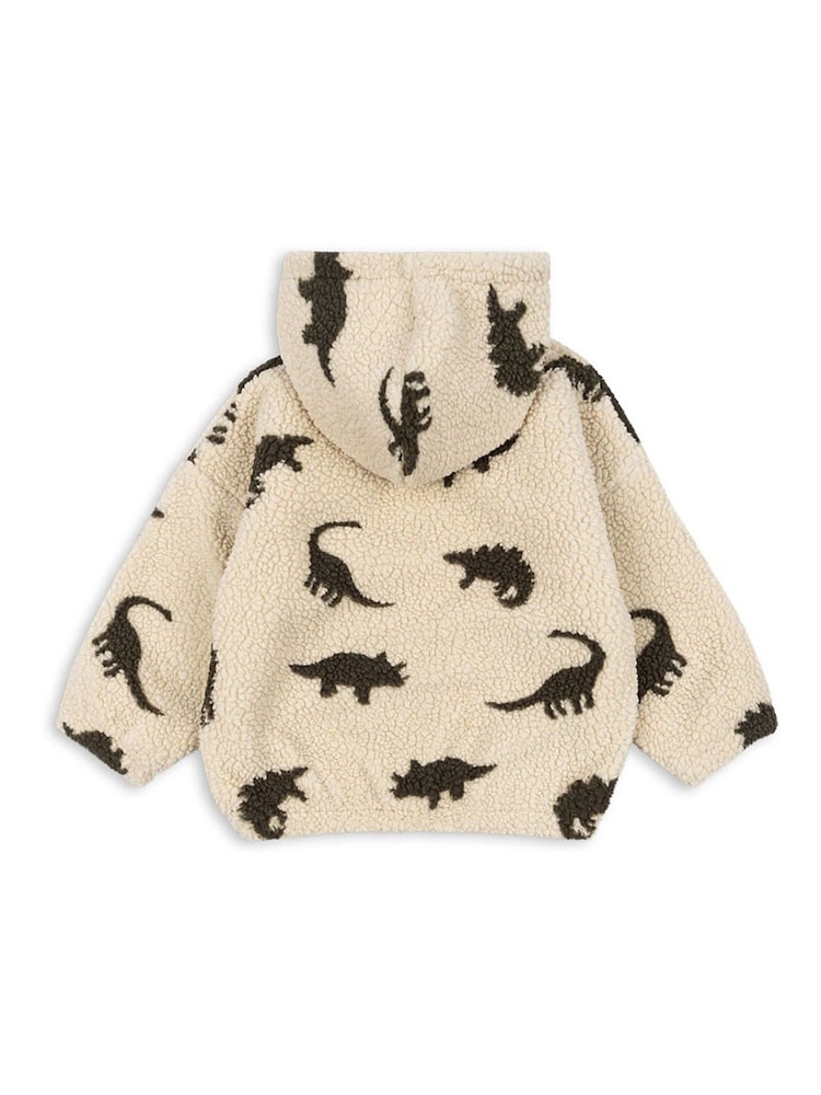 Konges Sløjd Cream Jody Teddy Hoodie - Image 2 of 4