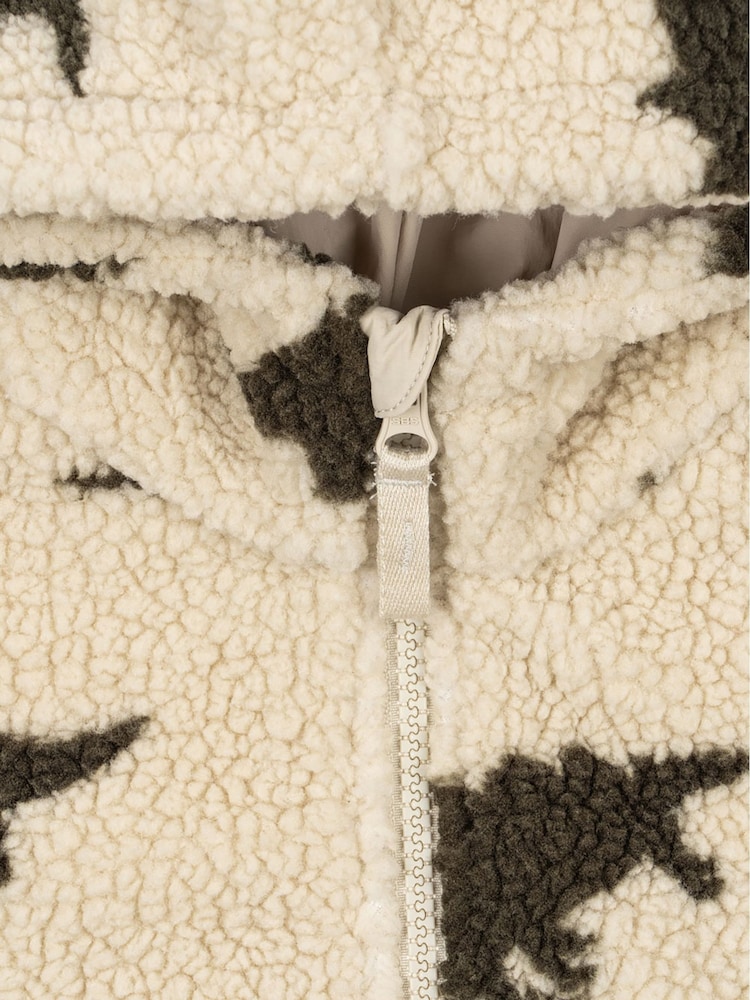 Konges Sløjd Cream Jody Teddy Hoodie - Image 4 of 4