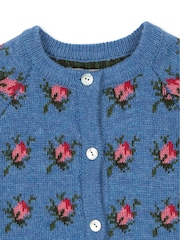 Konges Sløjd Blue Belou Knit Cardigan - Image 4 of 4