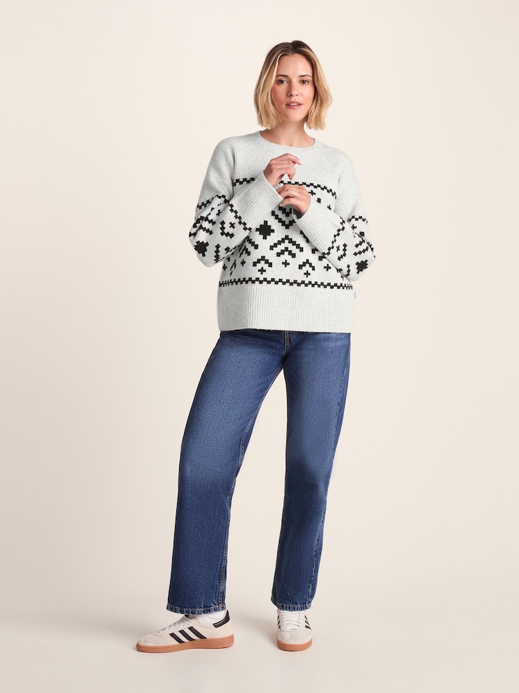Tog 24 Grey Womens Tamara Knitted Jumper - Image 1 of 6