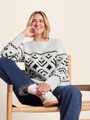 Tog 24 Grey Womens Tamara Knitted Jumper - Image 4 of 6