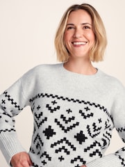 Tog 24 Grey Womens Tamara Knitted Jumper - Image 5 of 6