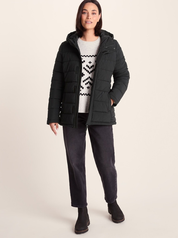 Tog 24 Black Womens Sleight Padded Short Coat - Image 1 of 8