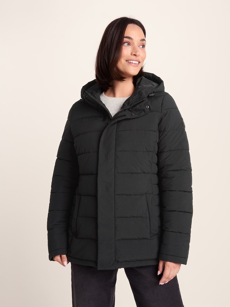 Tog 24 Black Womens Sleight Padded Short Coat - Image 2 of 8