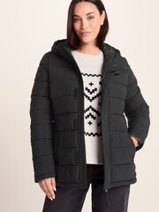 Tog 24 Black Womens Sleight Padded Short Coat - Image 5 of 8
