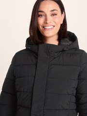Tog 24 Black Womens Sleight Padded Short Coat - Image 6 of 8