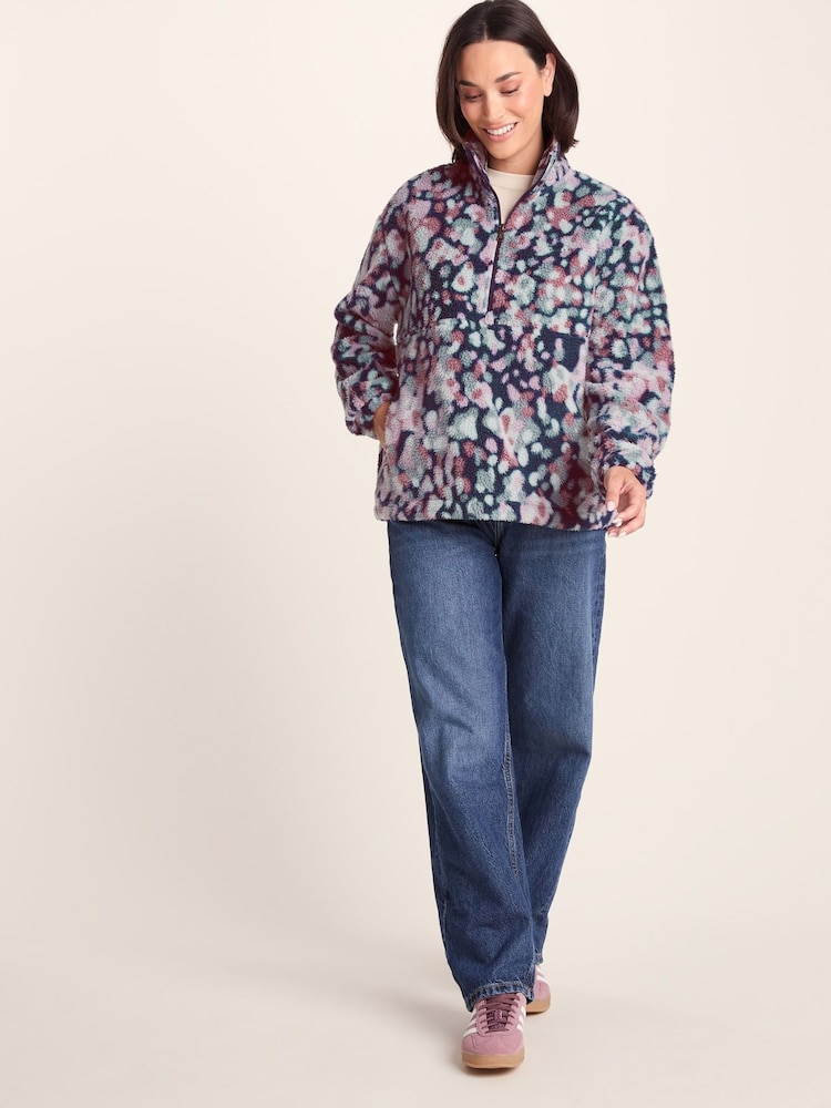 Tog 24 Blue Womens Sara Sherpa Fleece - Image 1 of 7