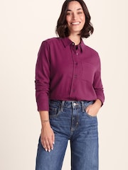 Tog 24 Red Womens Long Sleeve Teiga Shirt - Image 6 of 7