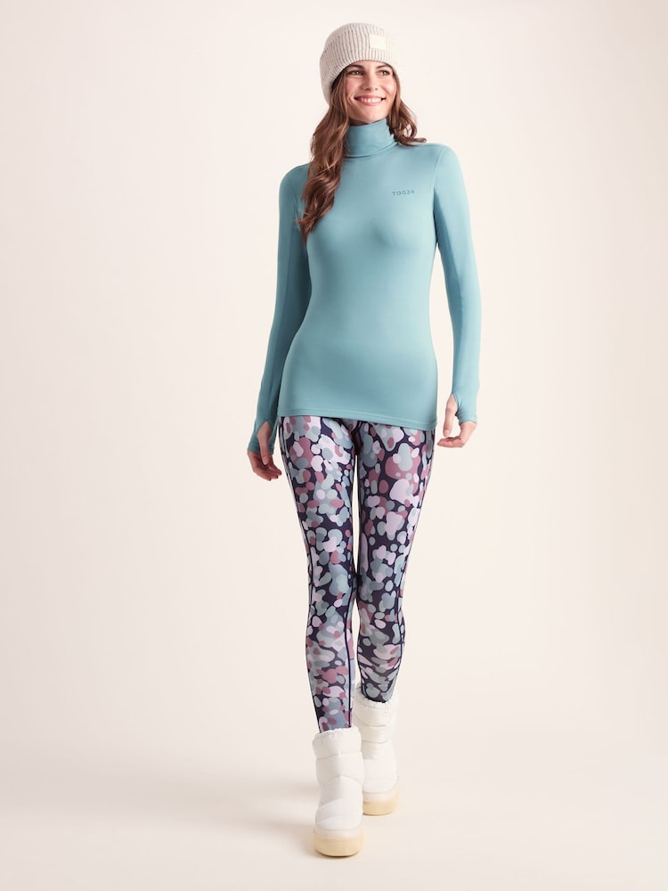 Tog 24 Grey Womens Snowdon Thermal Roll Neck Base Layer - Image 1 of 7 Tog 24 Grey Womens Snowdon Thermal Roll Neck Base Layer - Image 1 of 7