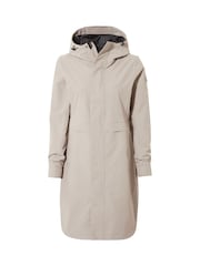 Tog 24 Brown Womens Saunter Long Waterproof Jacket - Image 7 of 7