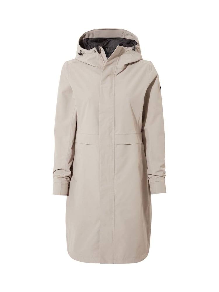 Tog 24 Brown Womens Saunter Long Waterproof Jacket - Image 7 of 7