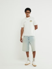 River Island Cream La Peche Fruit Market T-Shirt - Image 1 of 4