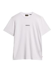 Camiseta Superdry Oversized com Micro Logo - Imagem 4 de 5
