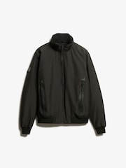 Superdry Black Oversized City Harrington Jacket - Image 5 of 6
