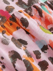 Pink Animal Short Sleeve Jersey Dress (3-16yrs) - Image 7 of 7