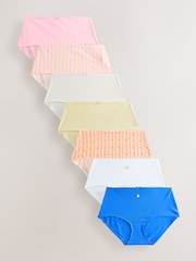 Bananas Midi Cotton Rich Knickers 7 Pack - Image 1 of 10