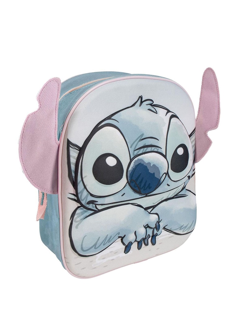 Peers Hardy Blue Stitch 3D Backpack - Image 1 of 7