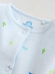 Multi Print Baby Sleepsuits 4 Pack (0mths-3yrs) - Image 11 of 13