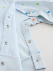 Multi Print Baby Sleepsuits 4 Pack (0mths-3yrs) - Image 13 of 13