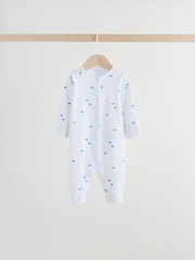 Multi Print Baby Sleepsuits 4 Pack (0mths-3yrs) - Image 5 of 13