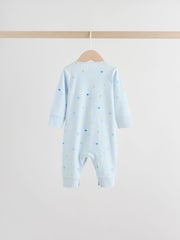Multi Print Baby Sleepsuits 4 Pack (0mths-3yrs) - Image 6 of 13