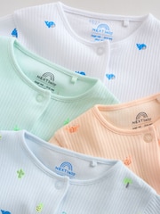 Multi Print Baby Sleepsuits 4 Pack (0mths-3yrs) - Image 9 of 13