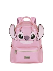 Peers Hardy Pink Disney Lilo and Stitch Angel Face Heady Backpack - Image 1 of 4