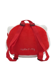 Peers Hardy Sanrio Plush Hello Kitty Face Print White Backpack - Image 2 of 3