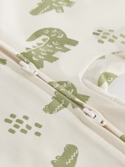 Multi Safari Two Way Zip Baby Sleepsuits 3 Pack (0mths-2yrs) - Image 10 of 13