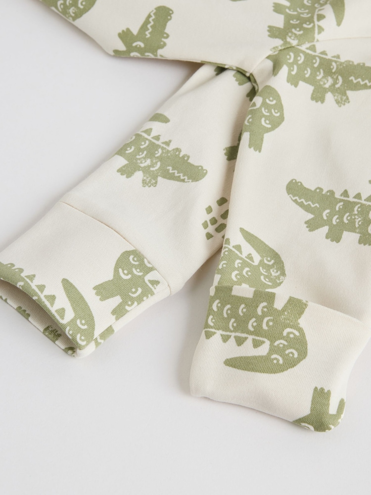 Multi Safari Two Way Zip Baby Sleepsuits 3 Pack (0mths-2yrs) - Image 13 of 13 Multi Safari Two Way Zip Baby Sleepsuits 3 Pack (0mths-2yrs) - Image 13 of 13