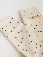 Monochrome Waffle Baby Sleepsuits 3 Pack (0mths-3yrs) - Image 11 of 12